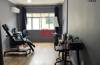 Apartamento com 2 dormitórios à venda, 103 m² por R$ 555.000,00 - Vila Belmiro - Santos/SP