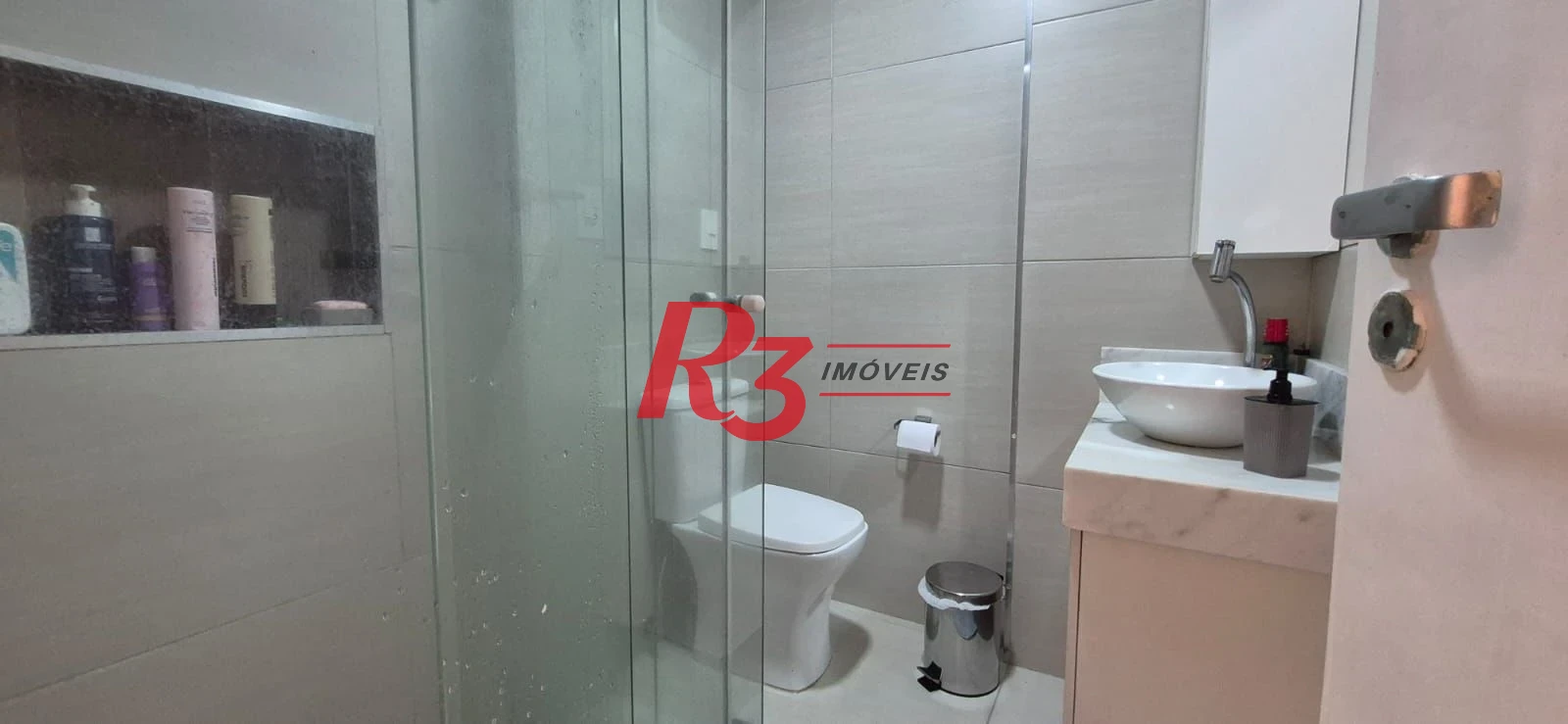 Apartamento com 2 dormitórios à venda, 114 m² por R$ 995.000,00 - Aparecida - Santos/SP