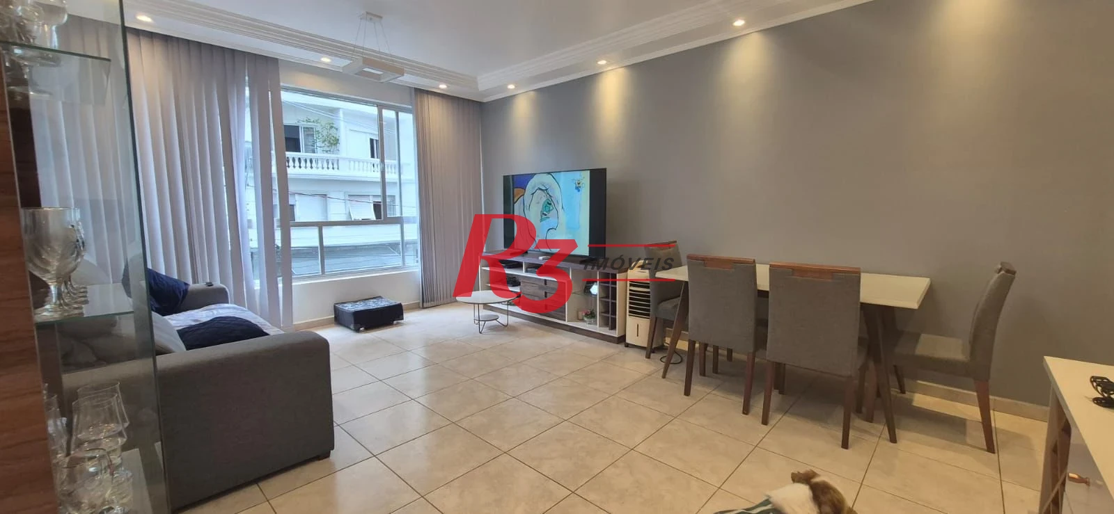 Apartamento com 2 dormitórios à venda, 114 m² por R$ 995.000,00 - Aparecida - Santos/SP