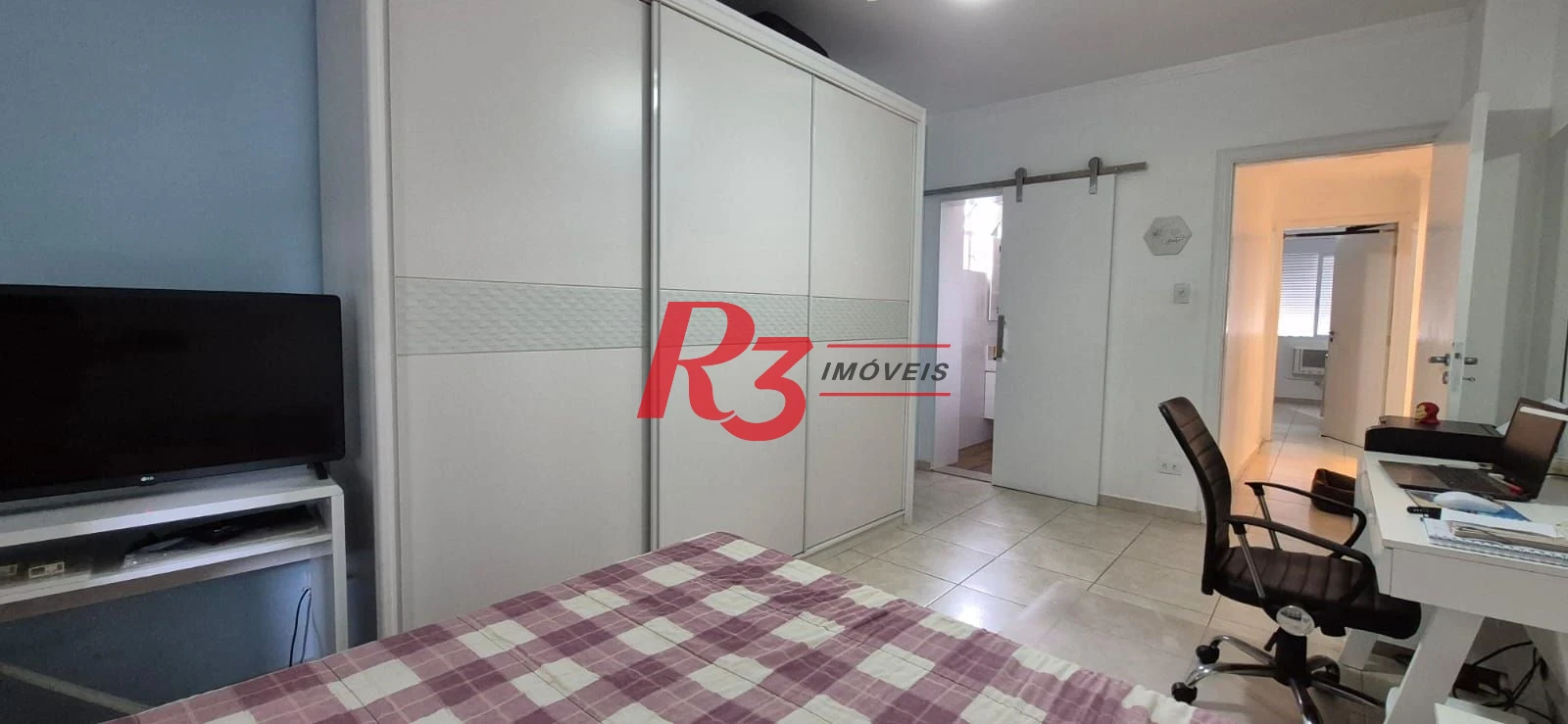 Apartamento com 2 dormitórios à venda, 114 m² por R$ 995.000,00 - Aparecida - Santos/SP