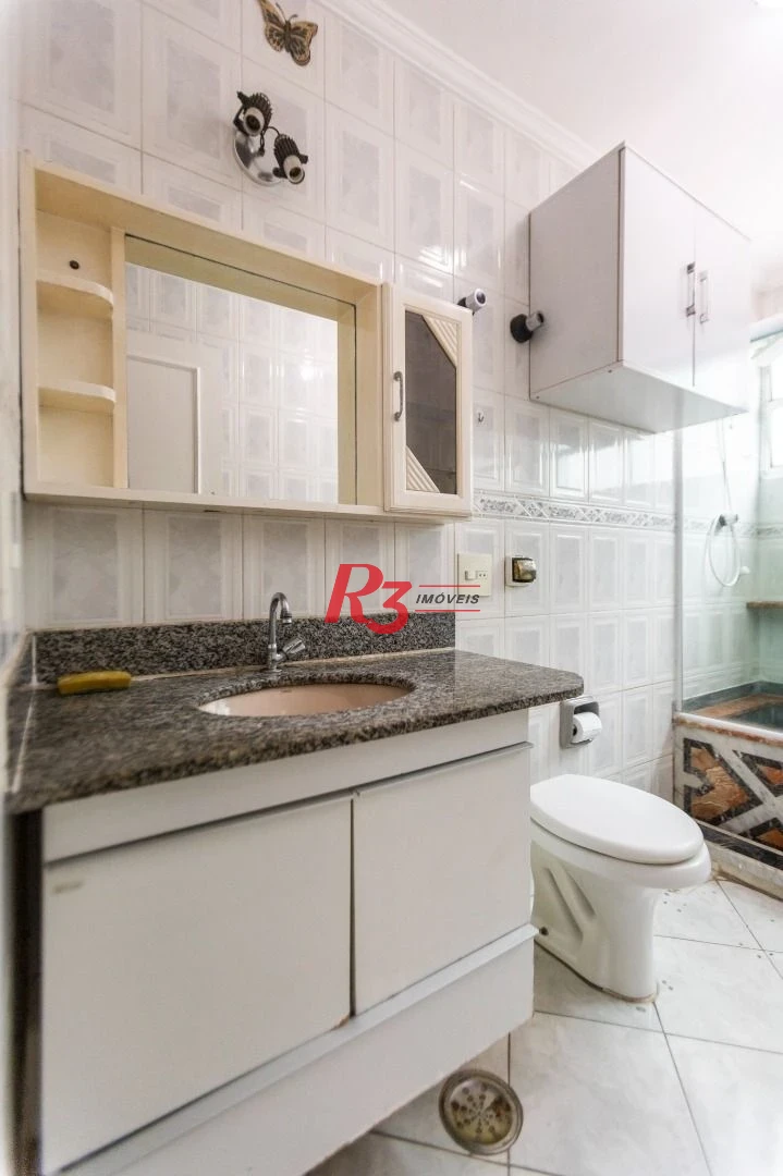 Apartamento com 2 dormitórios à venda, 86 m² por R$ 600.000,00 - Aparecida - Santos/SP