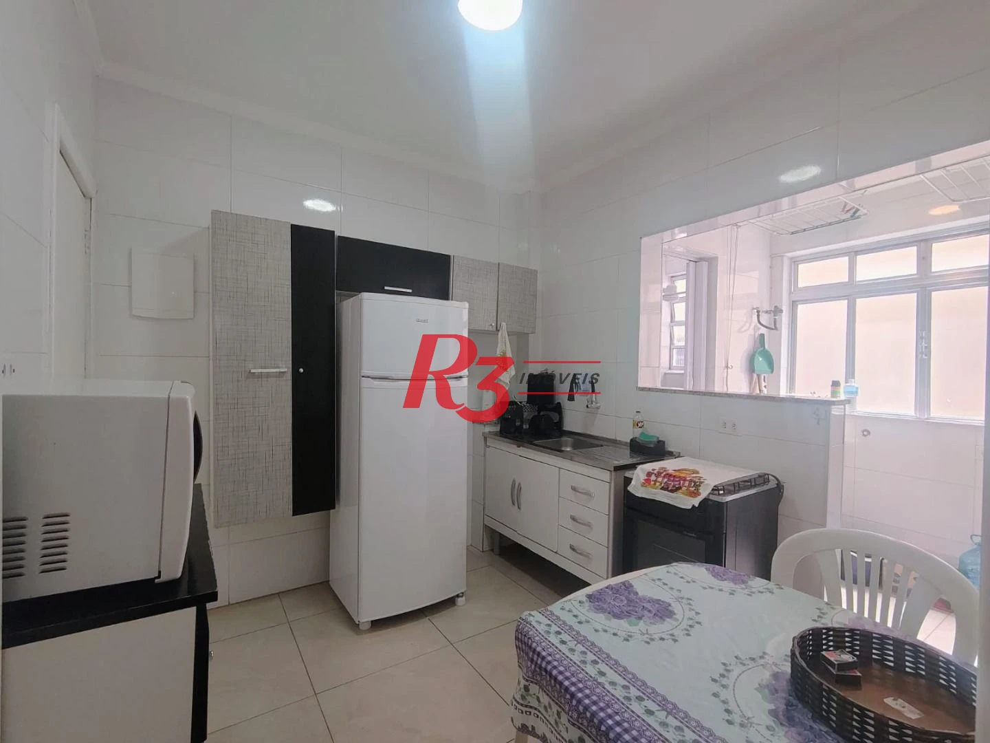 Apartamento com 2 dormitórios para alugar, 42 m² por R$ 4.300,02/mês - Aparecida - Santos/SP