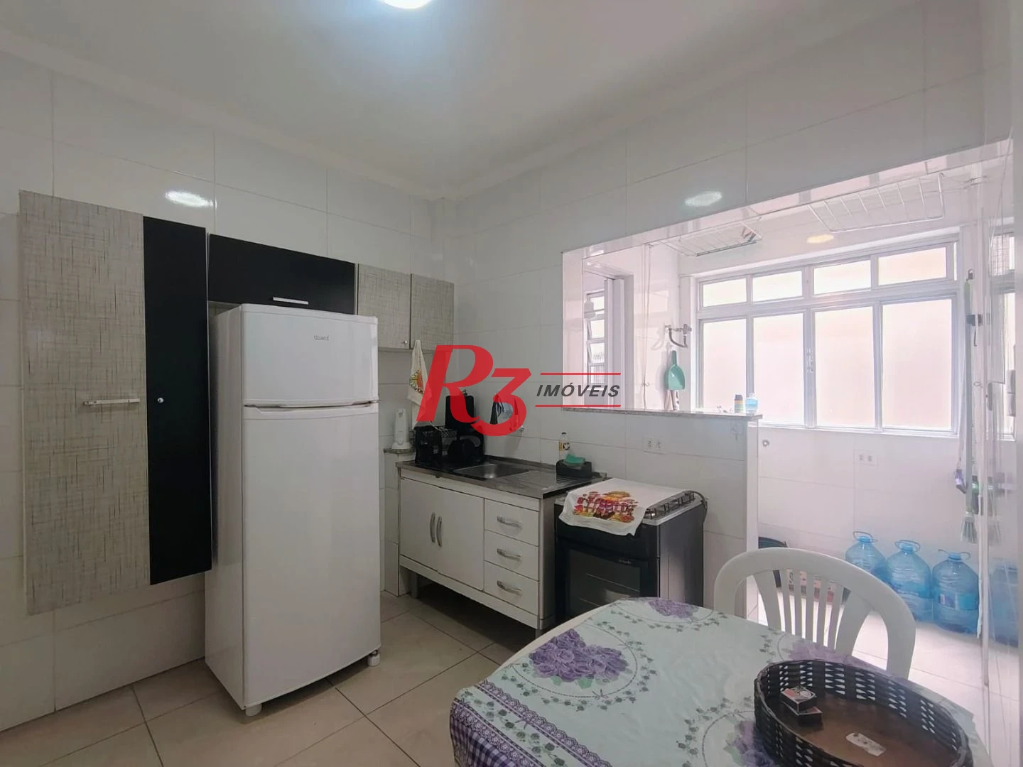 Apartamento com 2 dormitórios para alugar, 42 m² por R$ 4.300,02/mês - Aparecida - Santos/SP