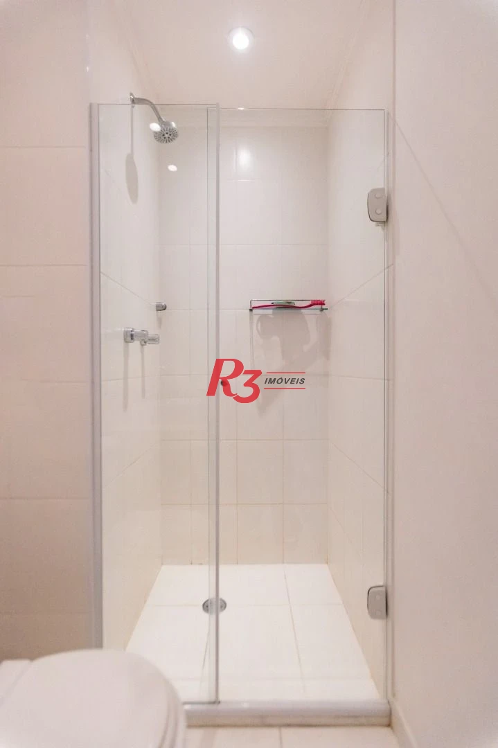 Apartamento com 2 dormitórios à venda, 62 m² por R$ 430.000,00 - Areia Branca - Santos/SP