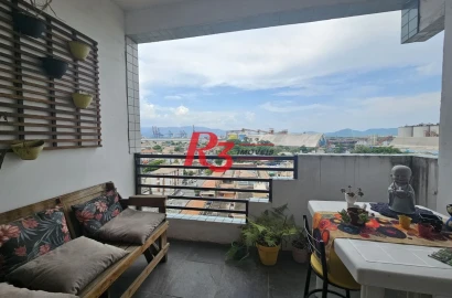 Apartamento com 2 dormitórios à venda, 110 m² por R$ 670.000,00 - Ponta da Praia - Santos/SP