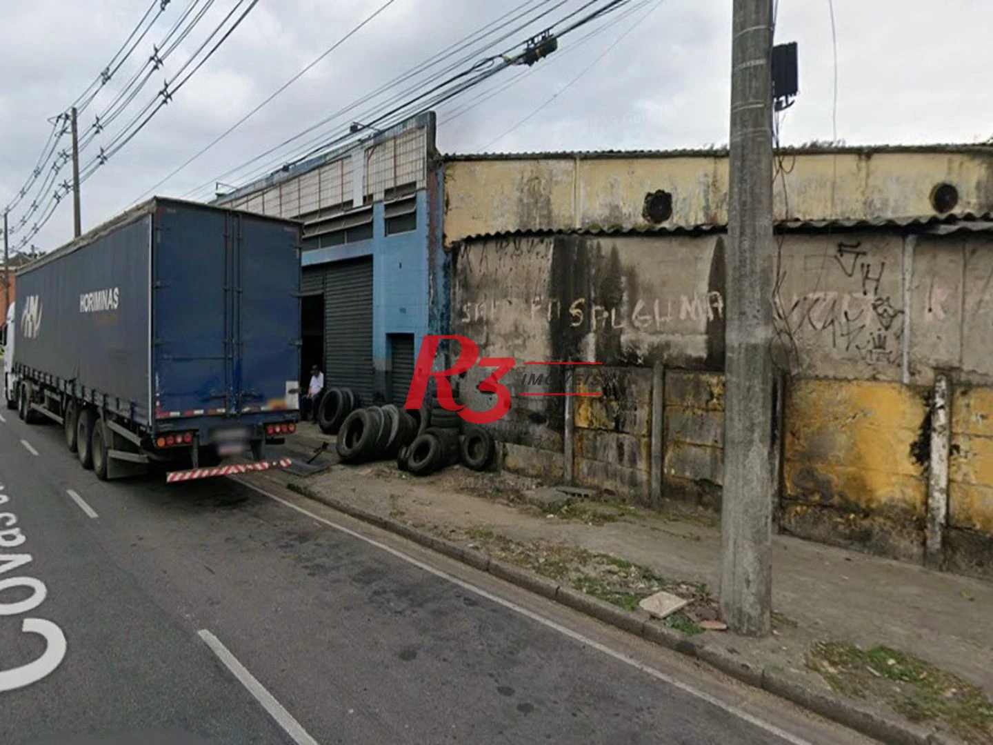 Galpão para alugar, 340 m² por R$ 16.000,00/mês - Estuário - Santos/SP