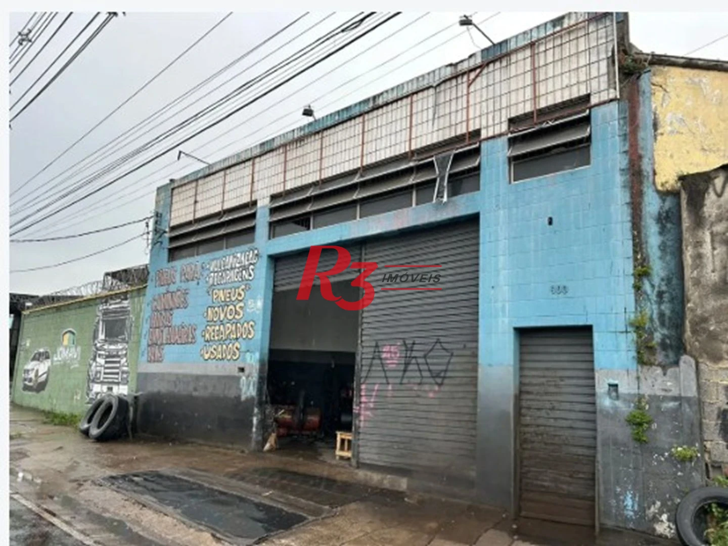 Galpão para alugar, 340 m² por R$ 16.000,00/mês - Estuário - Santos/SP
