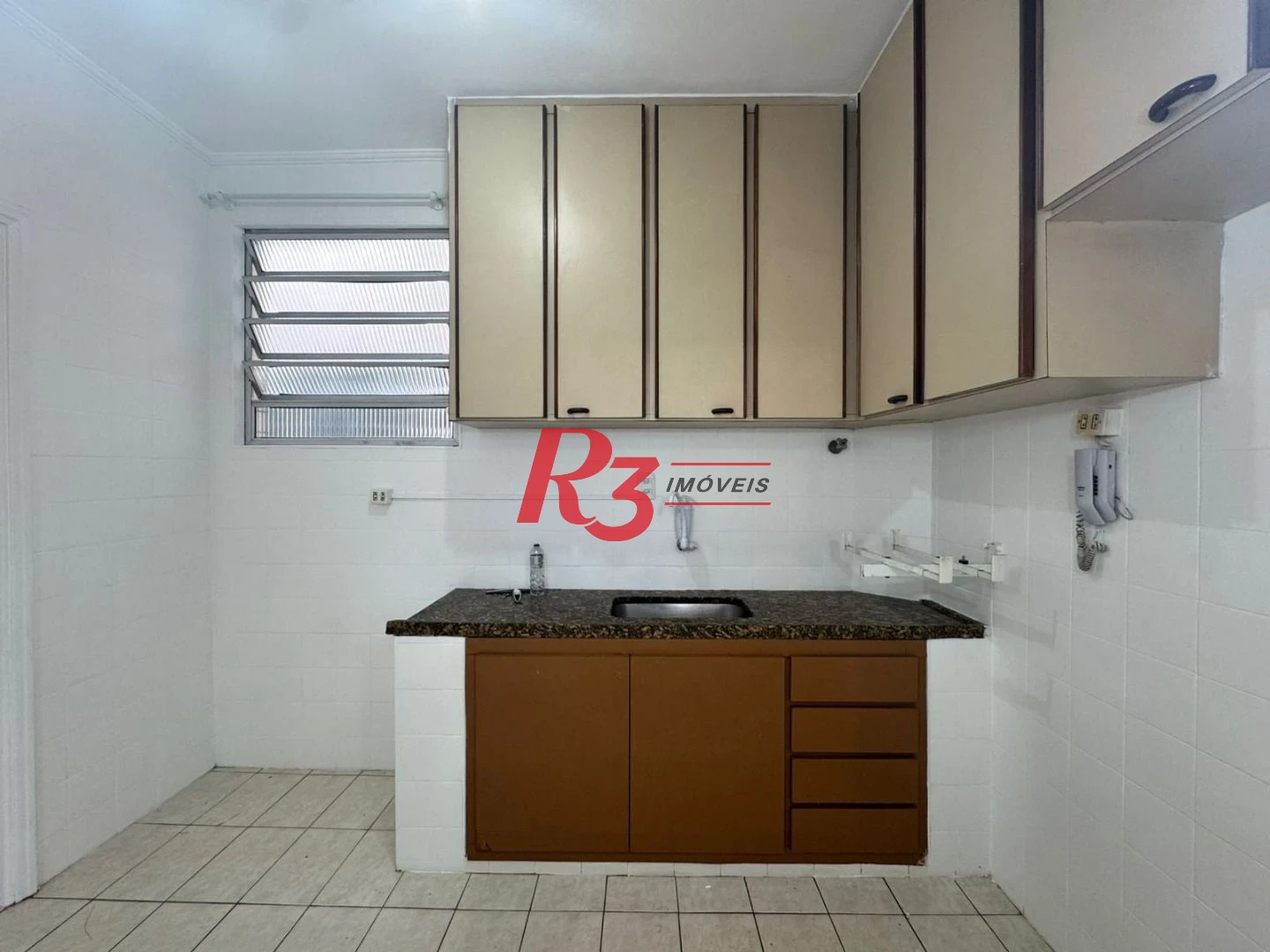 Apartamento com 1 dormitório à venda, 65 m² por R$ 350.000,00 - Aparecida - Santos/SP