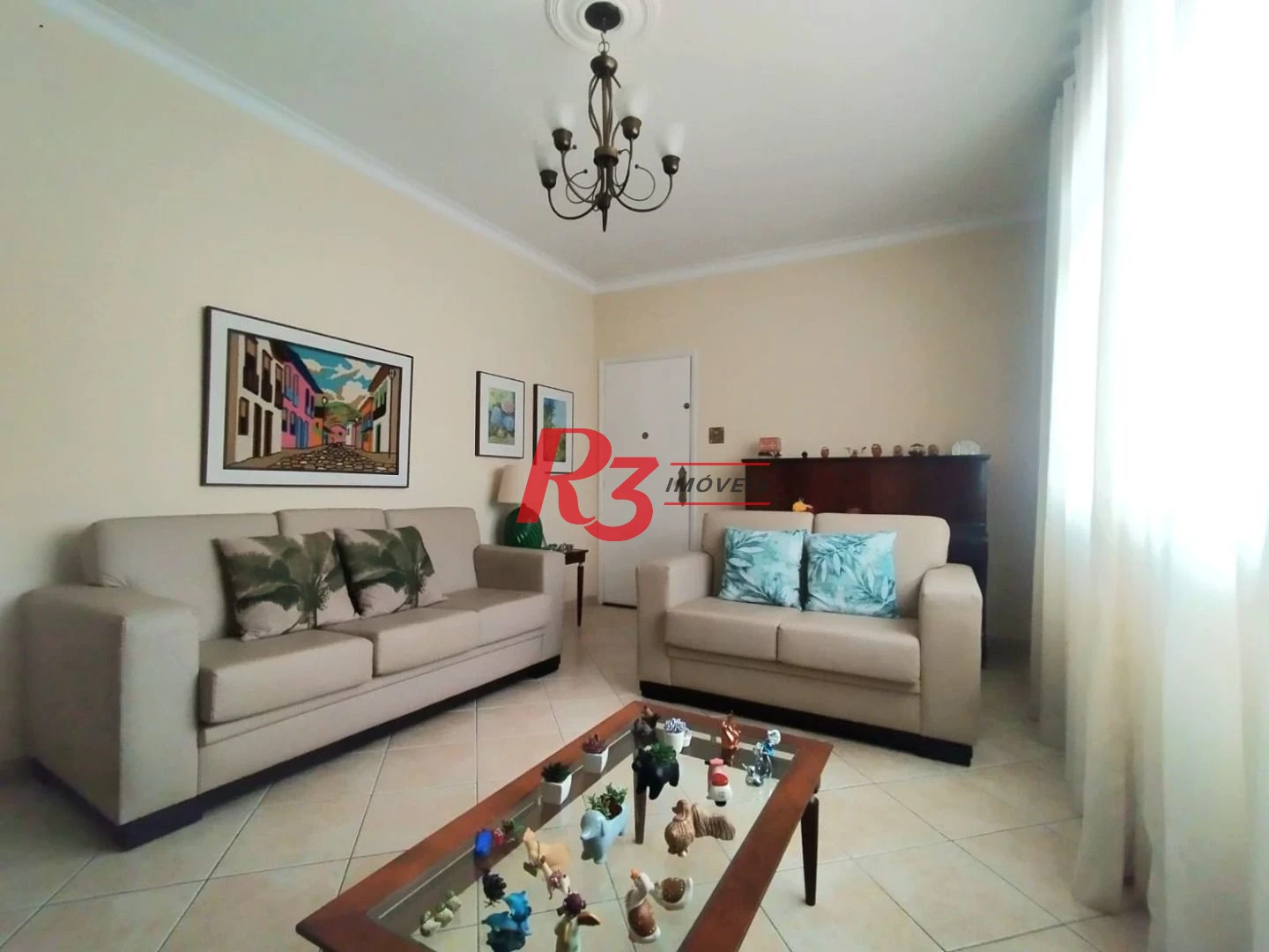 Apartamento com 3 dormitórios à venda, 100 m² por R$ 530.000,00 - Embaré - Santos/SP