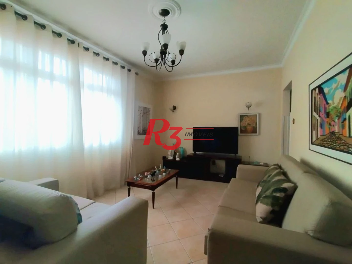 Apartamento com 3 dormitórios à venda, 100 m² por R$ 530.000,00 - Embaré - Santos/SP