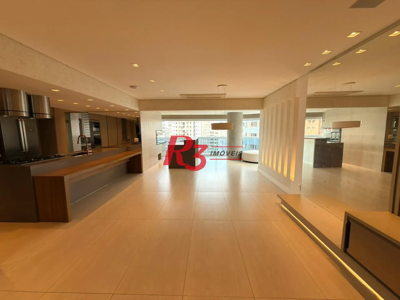 Apartamento com 3 dormitórios à venda, 184 m² por R$ 3.200.000,00 - Boqueirão - Santos/SP