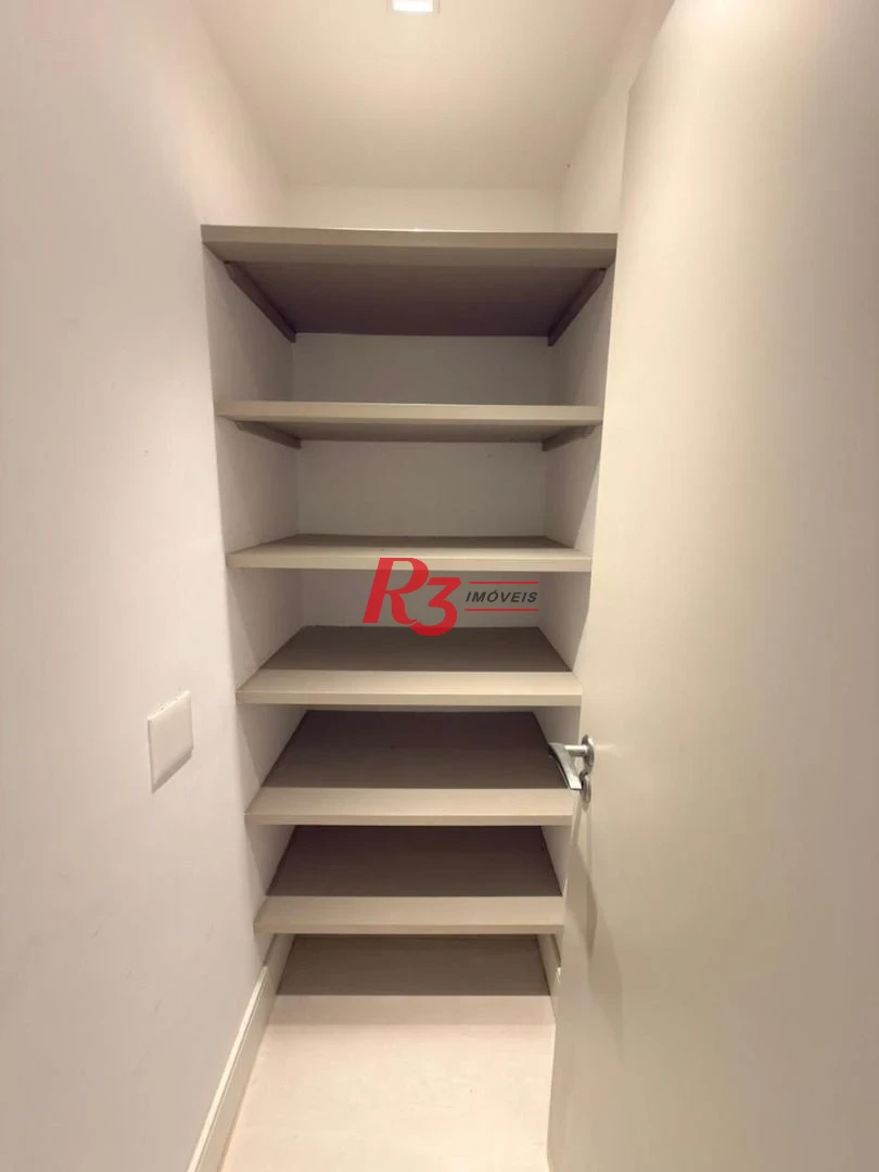 Apartamento com 3 dormitórios à venda, 184 m² por R$ 3.200.000,00 - Boqueirão - Santos/SP