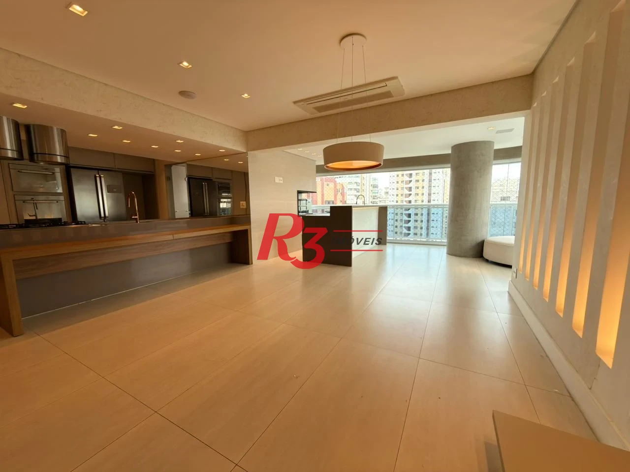 Apartamento com 3 dormitórios à venda, 184 m² por R$ 3.200.000,00 - Boqueirão - Santos/SP