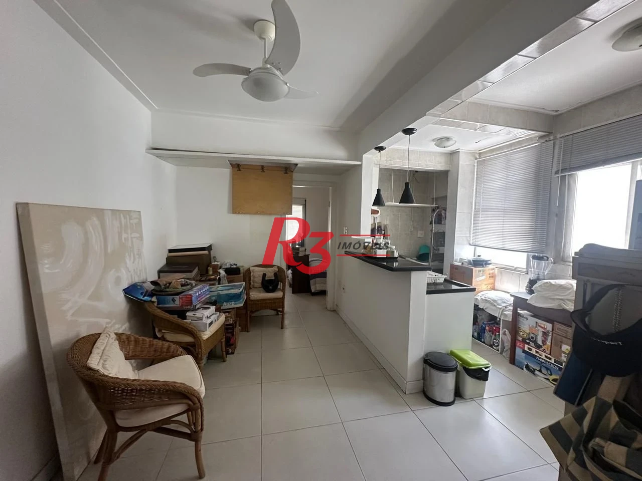 Apartamento com 1 dormitório à venda, 45 m² por R$ 330.000,00 - Boqueirão - Santos/SP