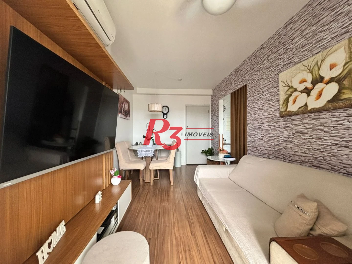 Apartamento com 1 dormitório à venda, 49 m² por R$ 460.000,00 - Macuco - Santos/SP