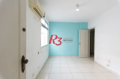 Apartamento com 2 dormitórios à venda, 90 m² por R$ 510.000,00 - Gonzaga - Santos/SP