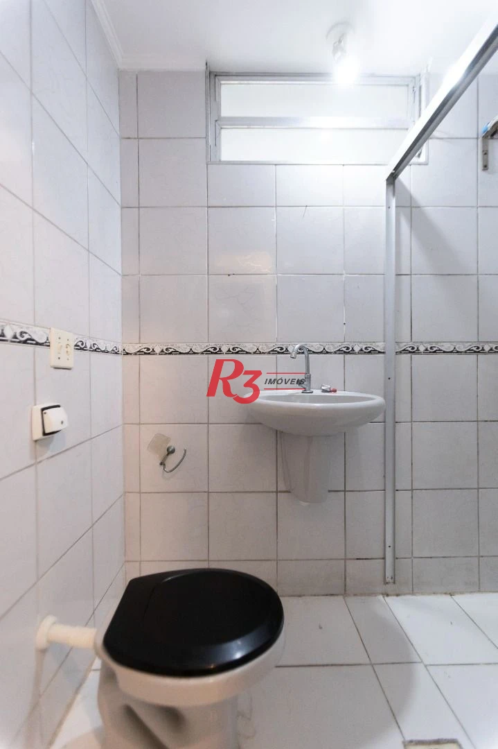 Apartamento com 2 dormitórios à venda, 90 m² por R$ 510.000,00 - Gonzaga - Santos/SP
