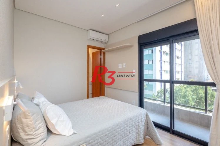 Apartamento com 2 dormitórios à venda, 77 m² por R$ 1.350.000,00 - Aparecida - Santos/SP