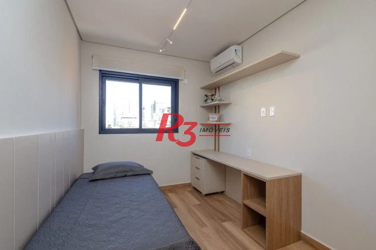 Apartamento com 2 dormitórios à venda, 77 m² por R$ 1.350.000,00 - Aparecida - Santos/SP