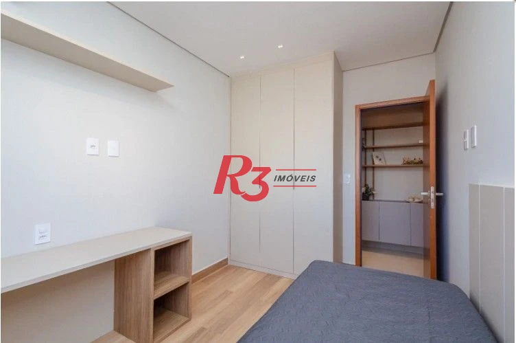 Apartamento com 2 dormitórios à venda, 77 m² por R$ 1.350.000,00 - Aparecida - Santos/SP