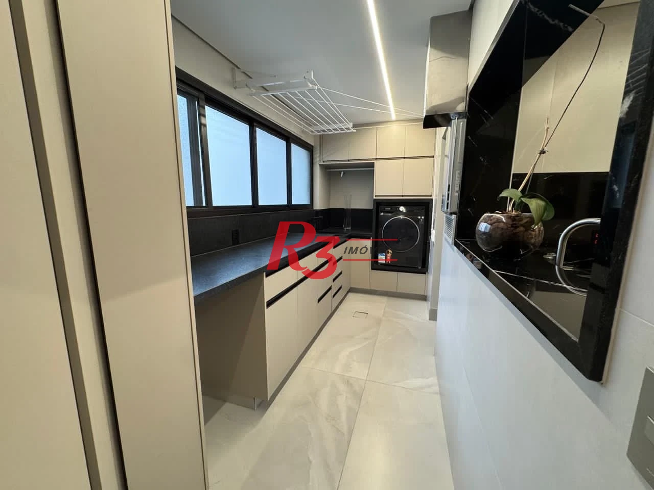 Apartamento com 2 dormitórios para alugar, 192 m² por R$ 24.674,70/mês - Aparecida - Santos/SP