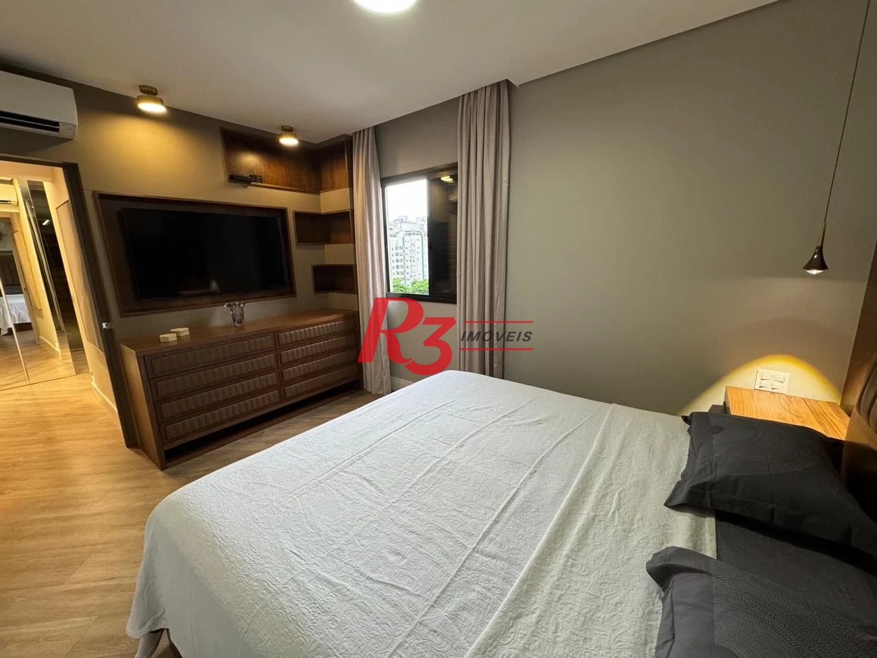 Apartamento com 2 dormitórios para alugar, 192 m² por R$ 24.674,70/mês - Aparecida - Santos/SP