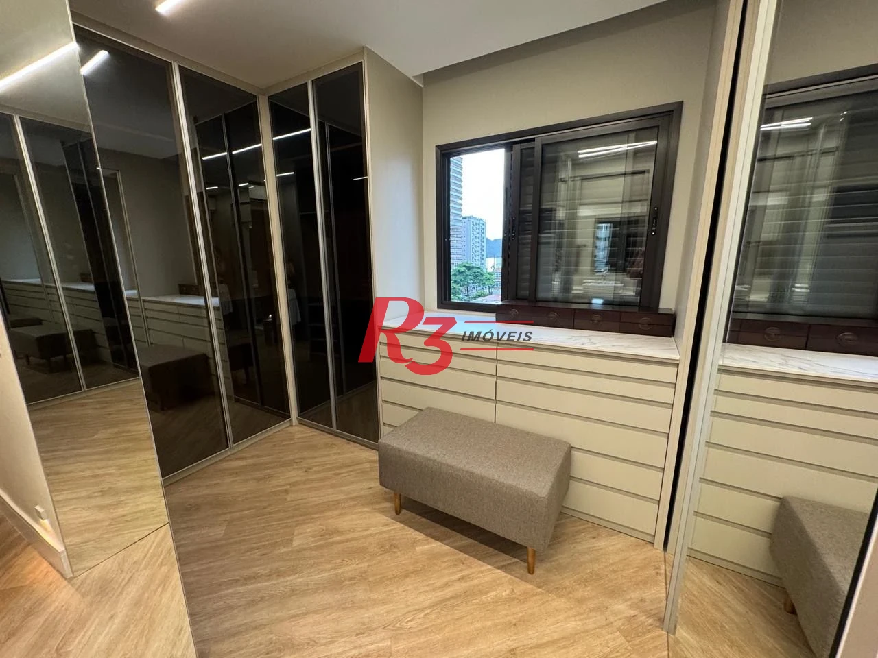 Apartamento com 2 dormitórios para alugar, 192 m² por R$ 24.674,70/mês - Aparecida - Santos/SP