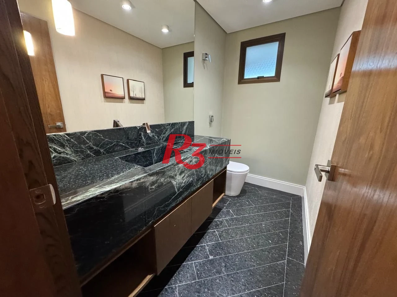 Apartamento com 2 dormitórios para alugar, 192 m² por R$ 24.674,70/mês - Aparecida - Santos/SP