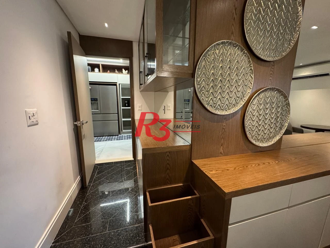 Apartamento com 2 dormitórios para alugar, 192 m² por R$ 24.674,70/mês - Aparecida - Santos/SP