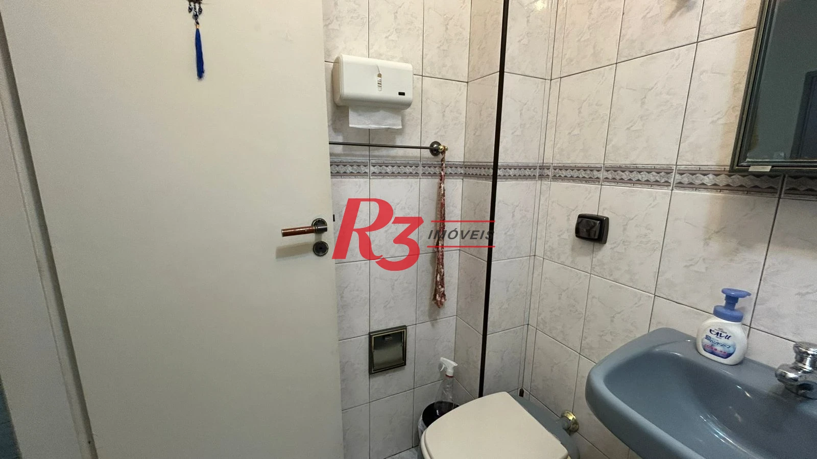 Apartamento com 1 dormitório para alugar, 58 m² por R$ 3.800,02/mês - Embaré - Santos/SP