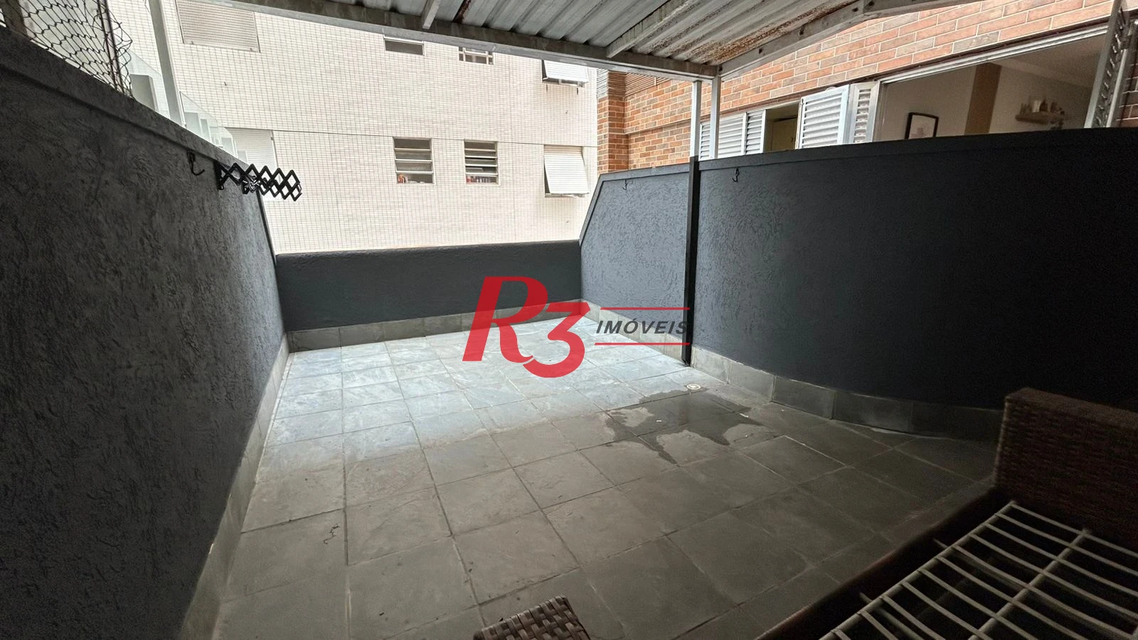 Apartamento com 1 dormitório para alugar, 58 m² por R$ 3.800,02/mês - Embaré - Santos/SP