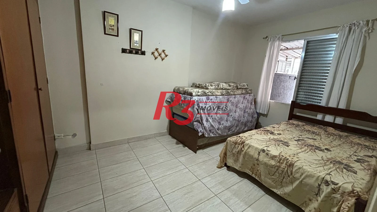 Apartamento com 1 dormitório para alugar, 58 m² por R$ 3.800,02/mês - Embaré - Santos/SP
