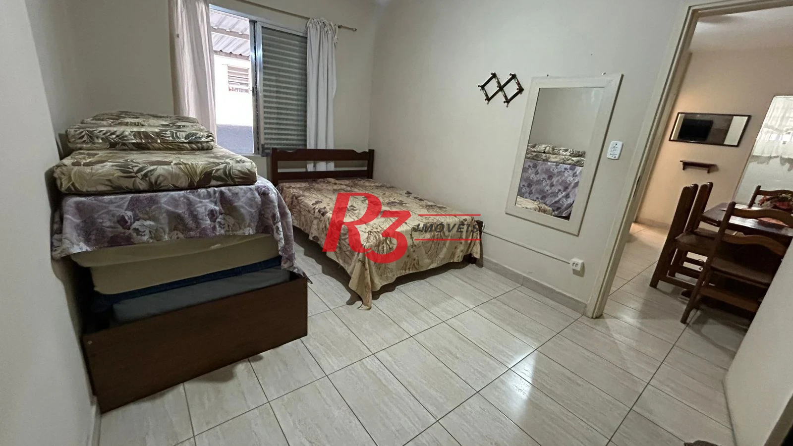Apartamento com 1 dormitório para alugar, 58 m² por R$ 3.800,02/mês - Embaré - Santos/SP