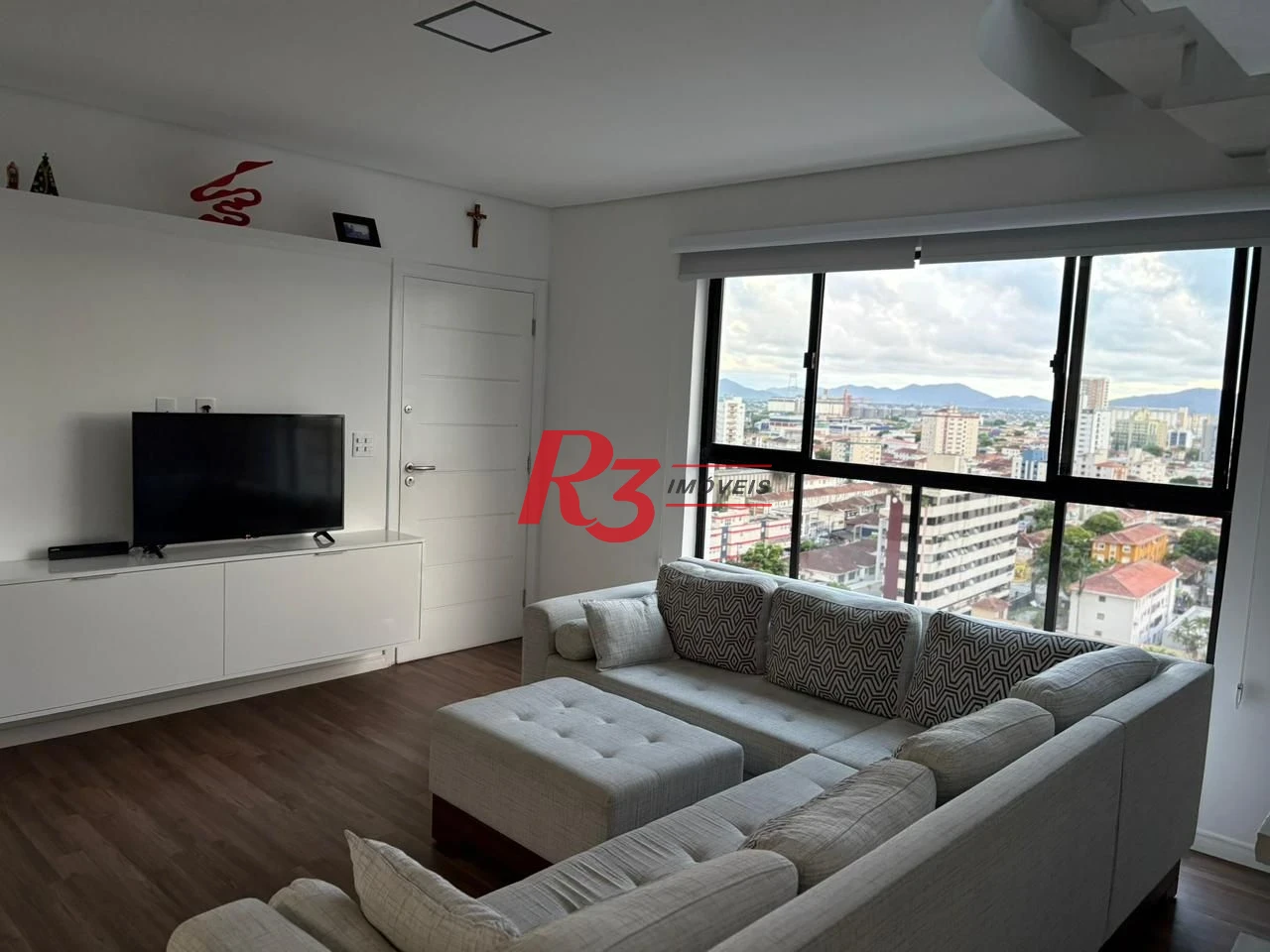 Apartamento Duplex com 2 dormitórios à venda, 187 m² por R$ 1.200.000,00 - Boqueirão - Santos/SP