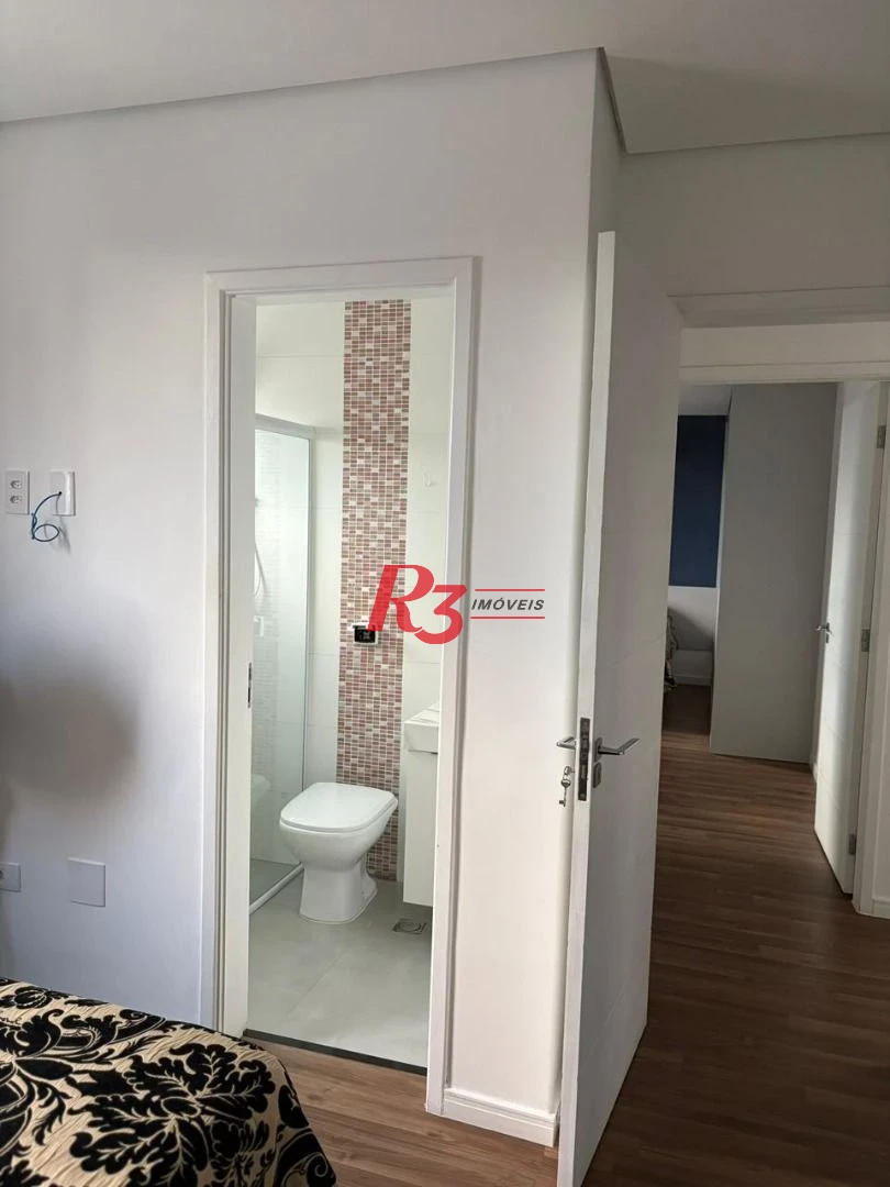 Apartamento Duplex com 2 dormitórios à venda, 187 m² por R$ 1.200.000,00 - Boqueirão - Santos/SP