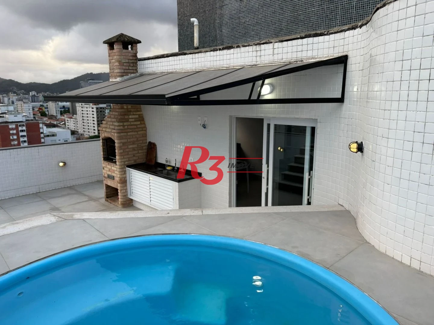Apartamento Duplex com 2 dormitórios à venda, 187 m² por R$ 1.200.000,00 - Boqueirão - Santos/SP