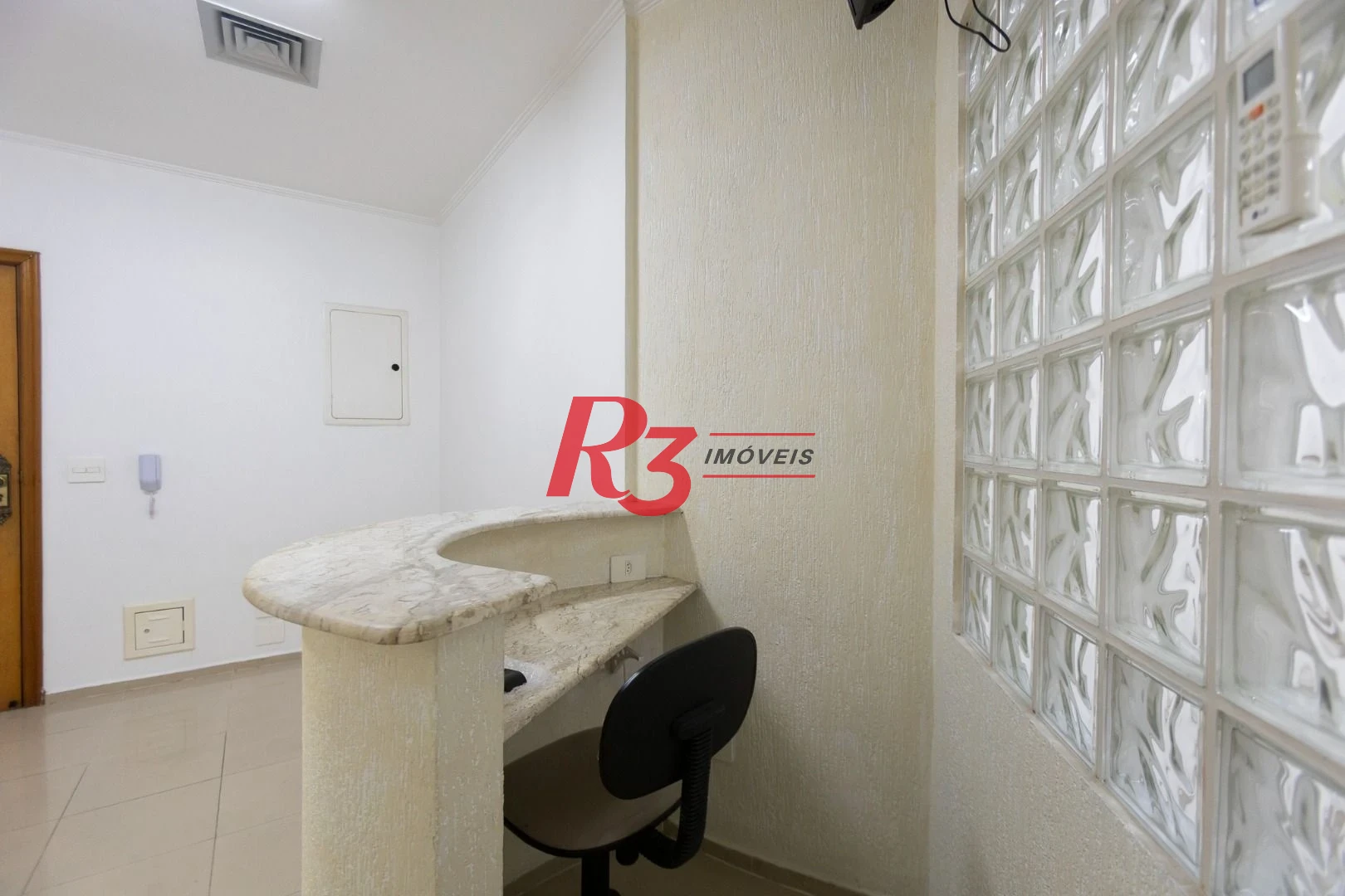 Sala, 39 m² - venda por R$ 360.000,00 ou aluguel por R$ 3.500,00/mês - Embaré - Santos/SP