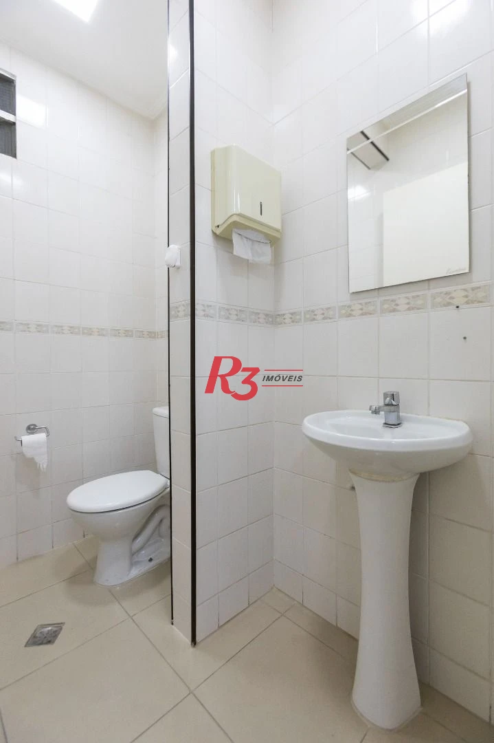 Sala, 39 m² - venda por R$ 360.000,00 ou aluguel por R$ 3.500,00/mês - Embaré - Santos/SP