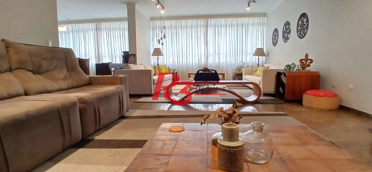 Apartamento à venda, 233 m² por R$ 1.600.000,00 - Embaré - Santos/SP