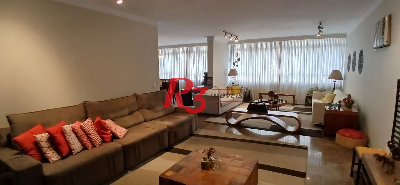 Apartamento à venda, 233 m² por R$ 1.600.000,00 - Embaré - Santos/SP