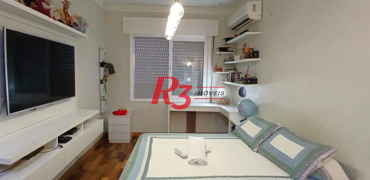 Apartamento à venda, 233 m² por R$ 1.600.000,00 - Embaré - Santos/SP