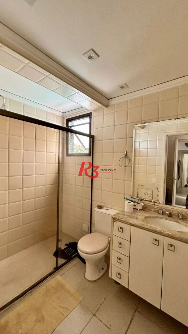 Cobertura com 3 dormitórios à venda, 172 m² por R$ 1.890.000,00 - Pompéia - Santos/SP