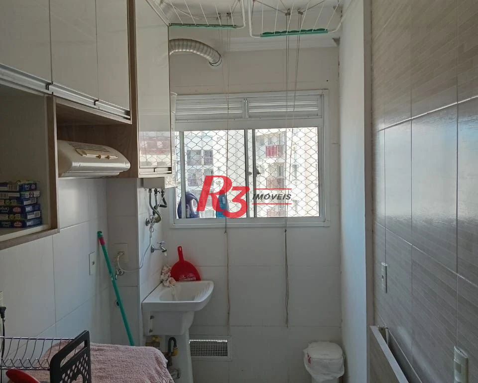 Apartamento com 2 dormitórios à venda, 49 m² por R$ 289.000,00 - Castelo - Santos/SP