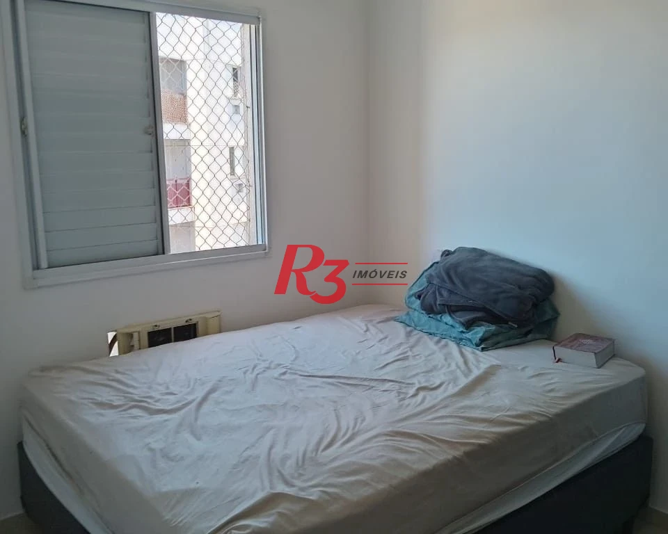 Apartamento com 2 dormitórios à venda, 49 m² por R$ 289.000,00 - Castelo - Santos/SP