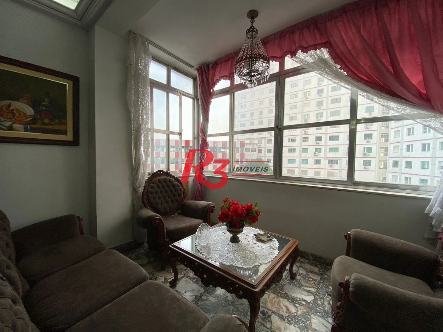 Apartamento com 3 dormitórios à venda, 116 m² por R$ 540.000,00 - José Menino - Santos/SP