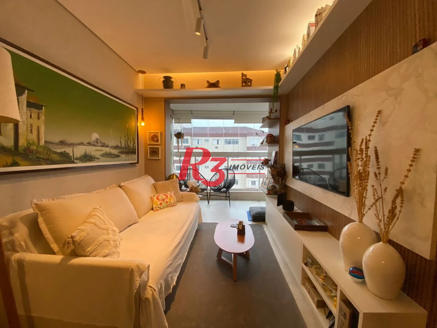 Apartamento com 2 dormitórios à venda, 66 m² por R$ 910.000,00 - Campo Grande - Santos/SP