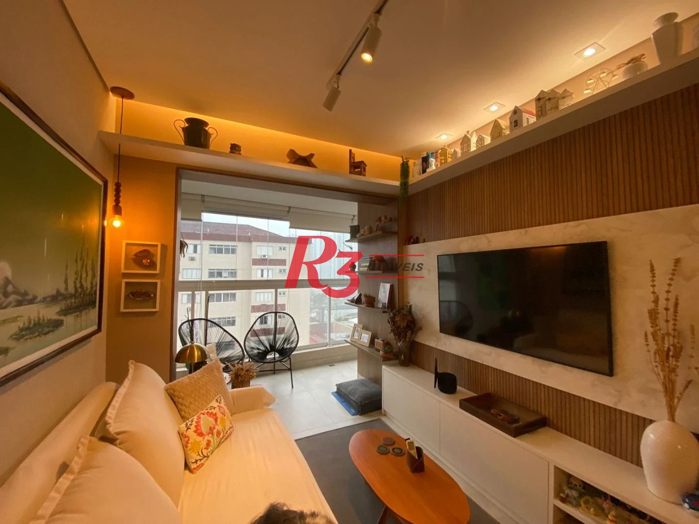 Apartamento com 2 dormitórios à venda, 66 m² por R$ 910.000,00 - Campo Grande - Santos/SP