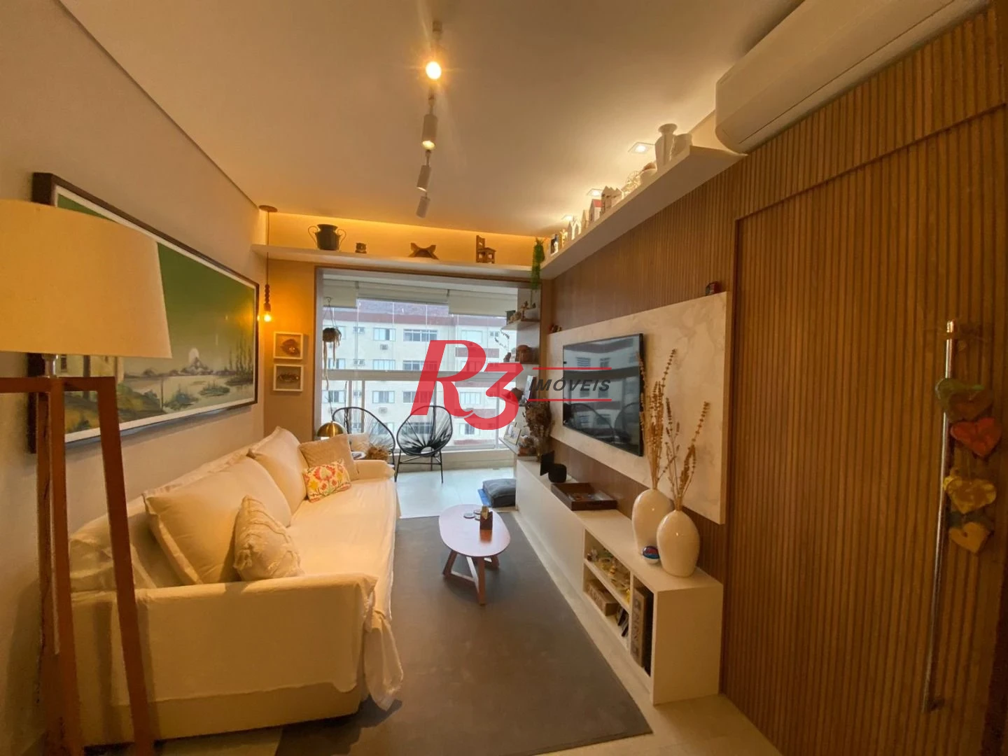 Apartamento com 2 dormitórios à venda, 66 m² por R$ 910.000,00 - Campo Grande - Santos/SP