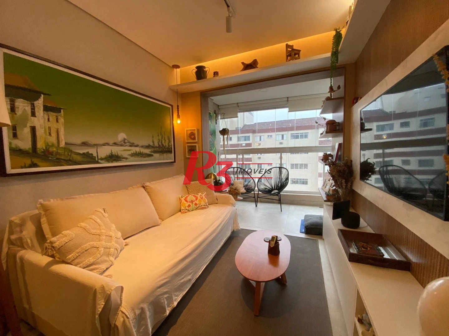 Apartamento com 2 dormitórios à venda, 66 m² por R$ 910.000,00 - Campo Grande - Santos/SP
