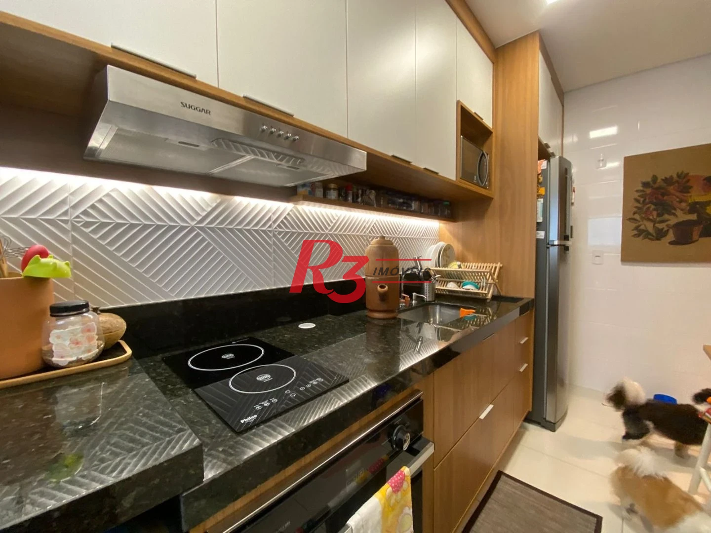 Apartamento com 2 dormitórios à venda, 66 m² por R$ 910.000,00 - Campo Grande - Santos/SP